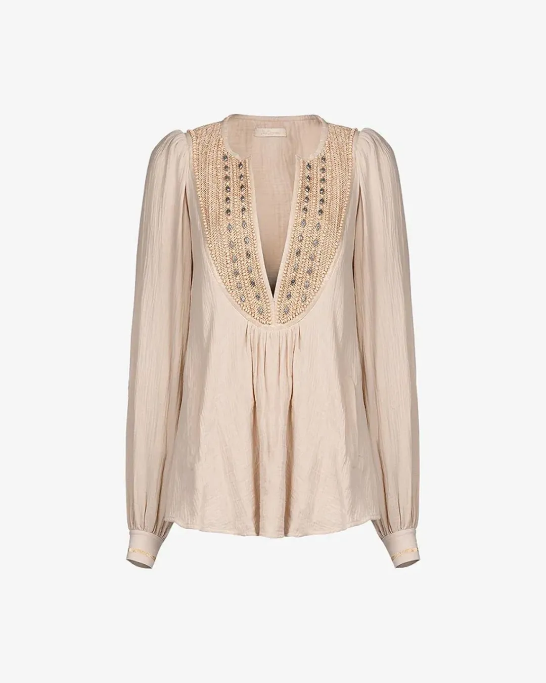 Chemises & Tops>Mes Demoiselles Paris Blouse Nidia Naturel