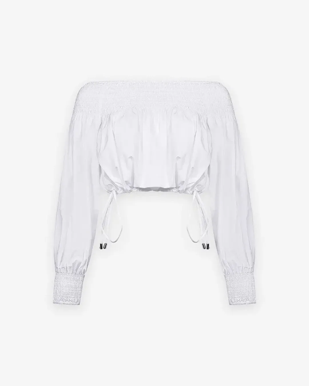 Chemises & Tops>Mes Demoiselles Paris Blouse Pyrite Blanc