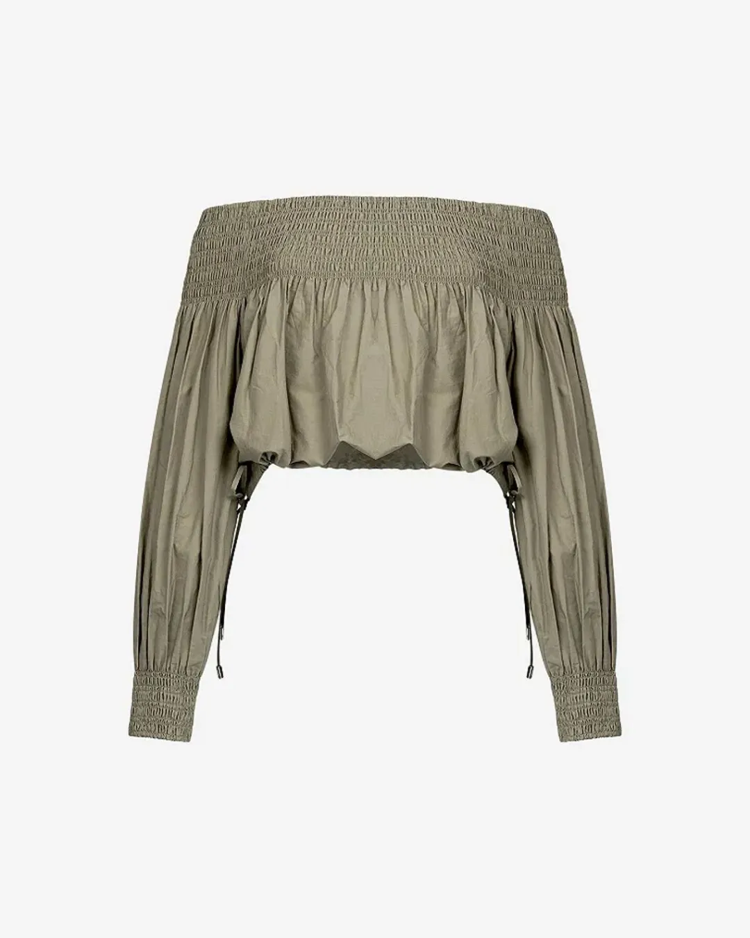 Chemises & Tops>Mes Demoiselles Paris Blouse Pyrite Kaki
