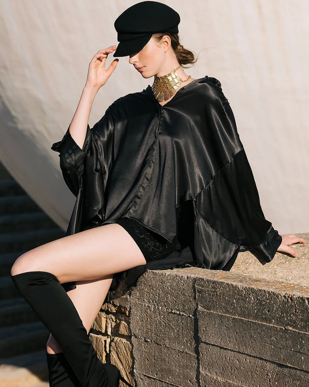 Chemises & Tops>Mes Demoiselles Paris Blouse Suram Noir