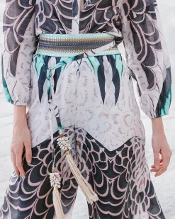 Accessoires>Mes Demoiselles Paris Ceinture Boba Turquoise
