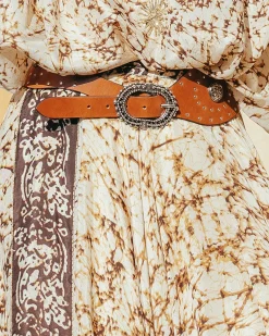 Accessoires>Mes Demoiselles Paris Ceinture Jessy Cognac