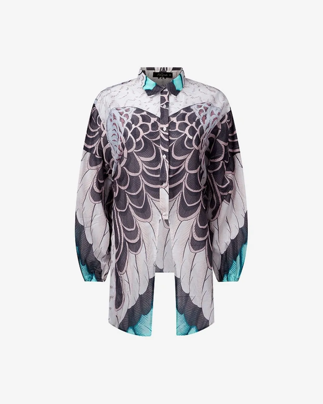 Chemises & Tops>Mes Demoiselles Paris Chemise Buli Turquoise