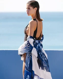Chemises & Tops>Mes Demoiselles Paris Chemise Chlas Bleu