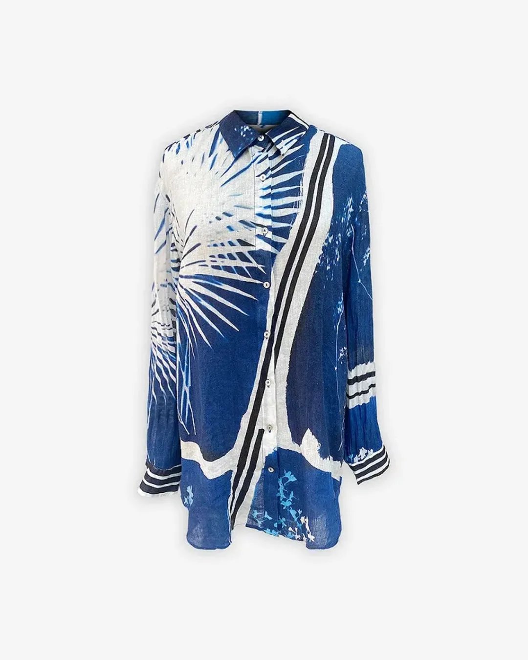 Chemises & Tops>Mes Demoiselles Paris Chemise Cleon Bleu