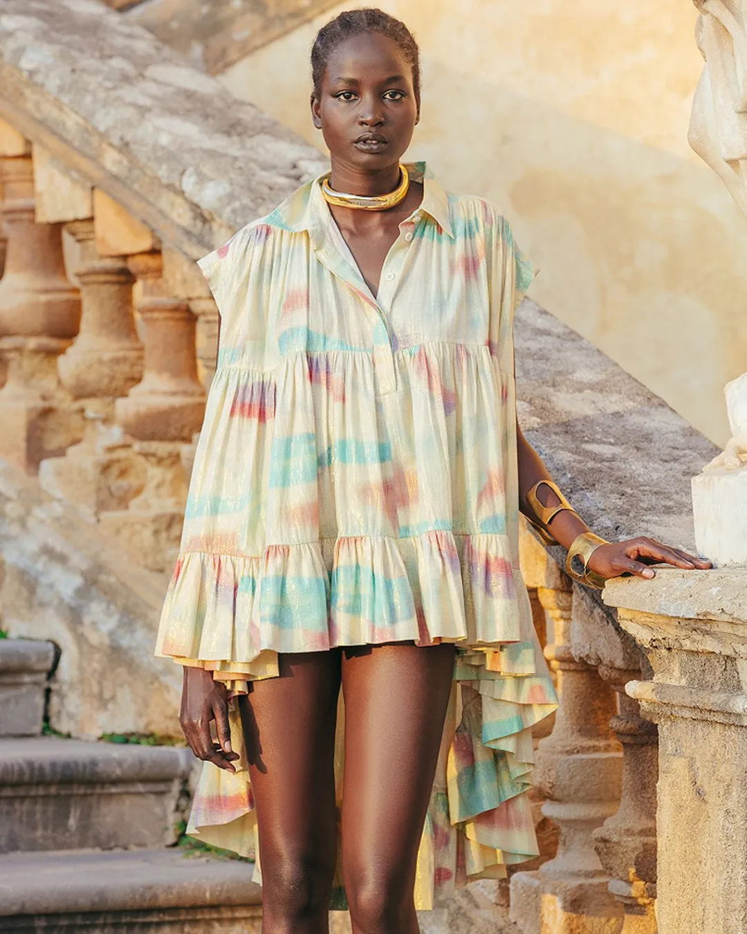 Chemises & Tops>Mes Demoiselles Paris Chemise Divy Pastels
