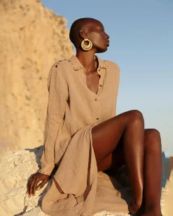 Chemises & Tops>Mes Demoiselles Paris Chemise Gil Sable