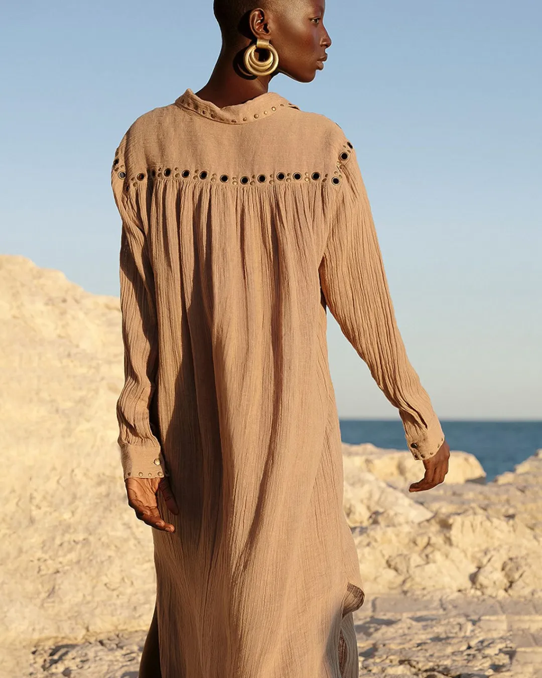 Chemises & Tops>Mes Demoiselles Paris Chemise Gil Sable