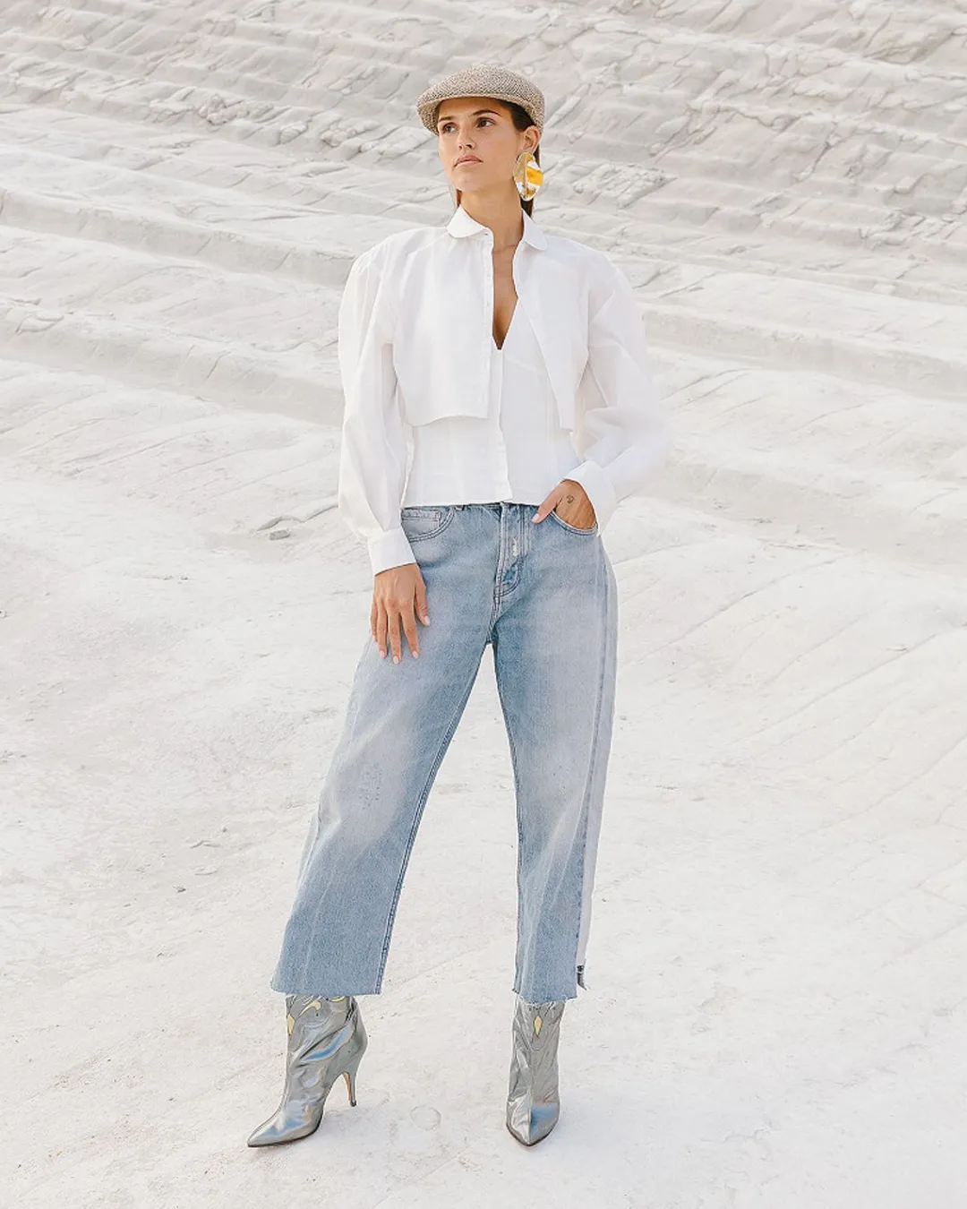 Chemises & Tops>Mes Demoiselles Paris Chemise Victoire Blanc