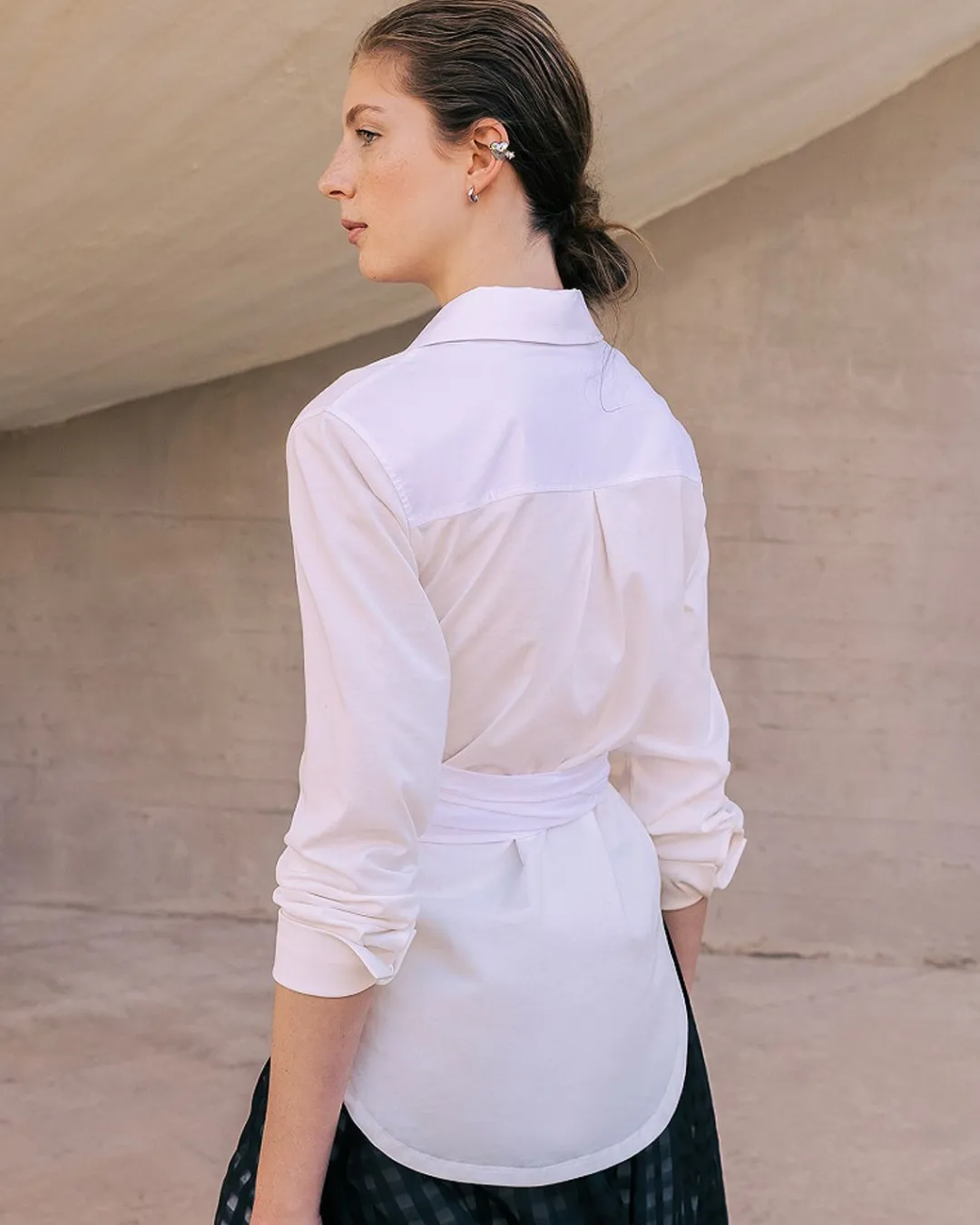 Chemises & Tops>Mes Demoiselles Paris Chemise Violette Blanc