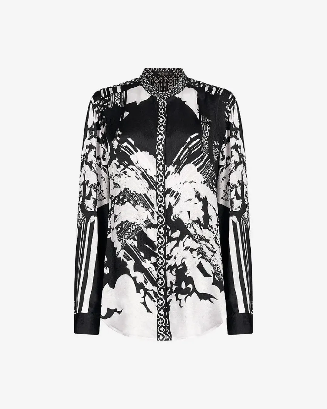 Chemises & Tops>Mes Demoiselles Paris Chemise Wap Noir / Blanc