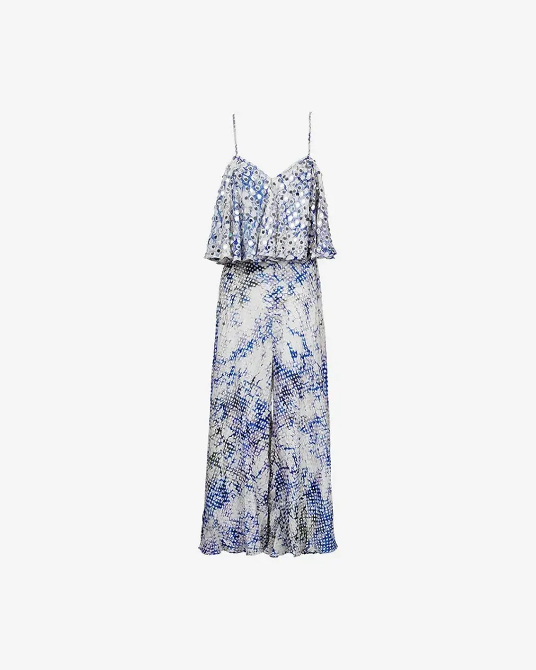 Pantalons>Mes Demoiselles Paris Combinaison Dina Bleu