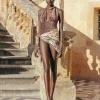 Accessoires>Mes Demoiselles Paris Foulard Simel Beige