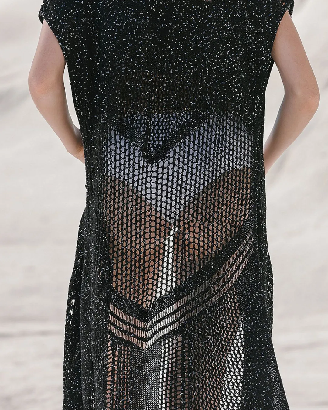 Pulls & Gilets>Mes Demoiselles Paris Gilet Staria Noir