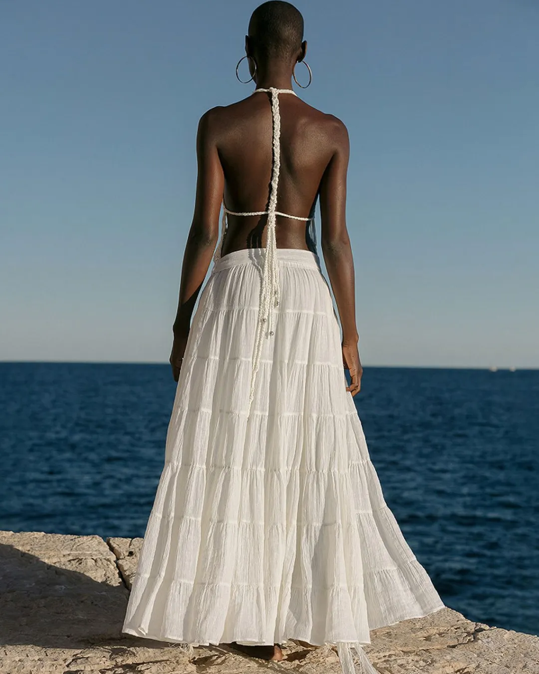 Robes & Jupes>Mes Demoiselles Paris Jupe Gateau Blanc Casse