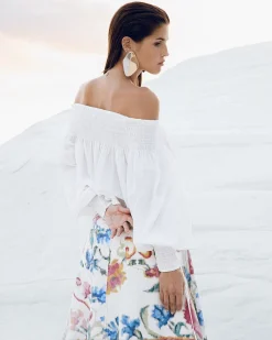 Robes & Jupes>Mes Demoiselles Paris Jupe Jocy Imprime Fleuri
