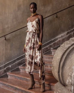 Robes & Jupes>Mes Demoiselles Paris Jupe Metor Teinture A Nouer