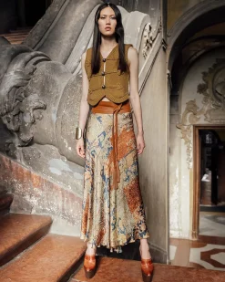 Robes & Jupes>Mes Demoiselles Paris Jupe Nora Multicolore