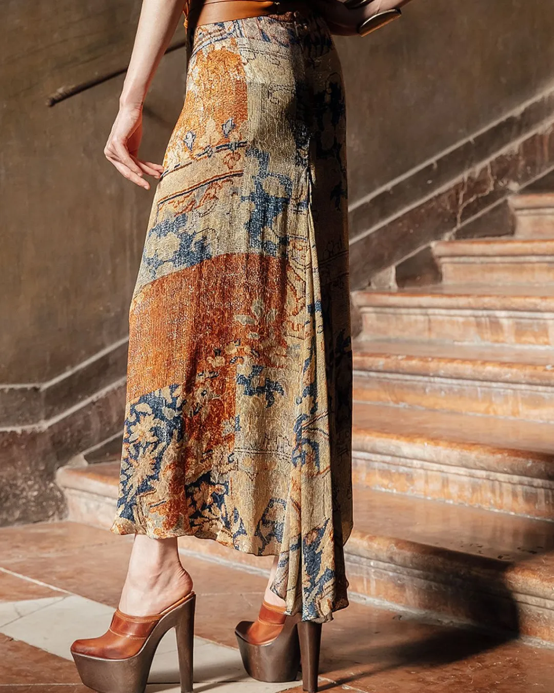 Robes & Jupes>Mes Demoiselles Paris Jupe Nora Multicolore