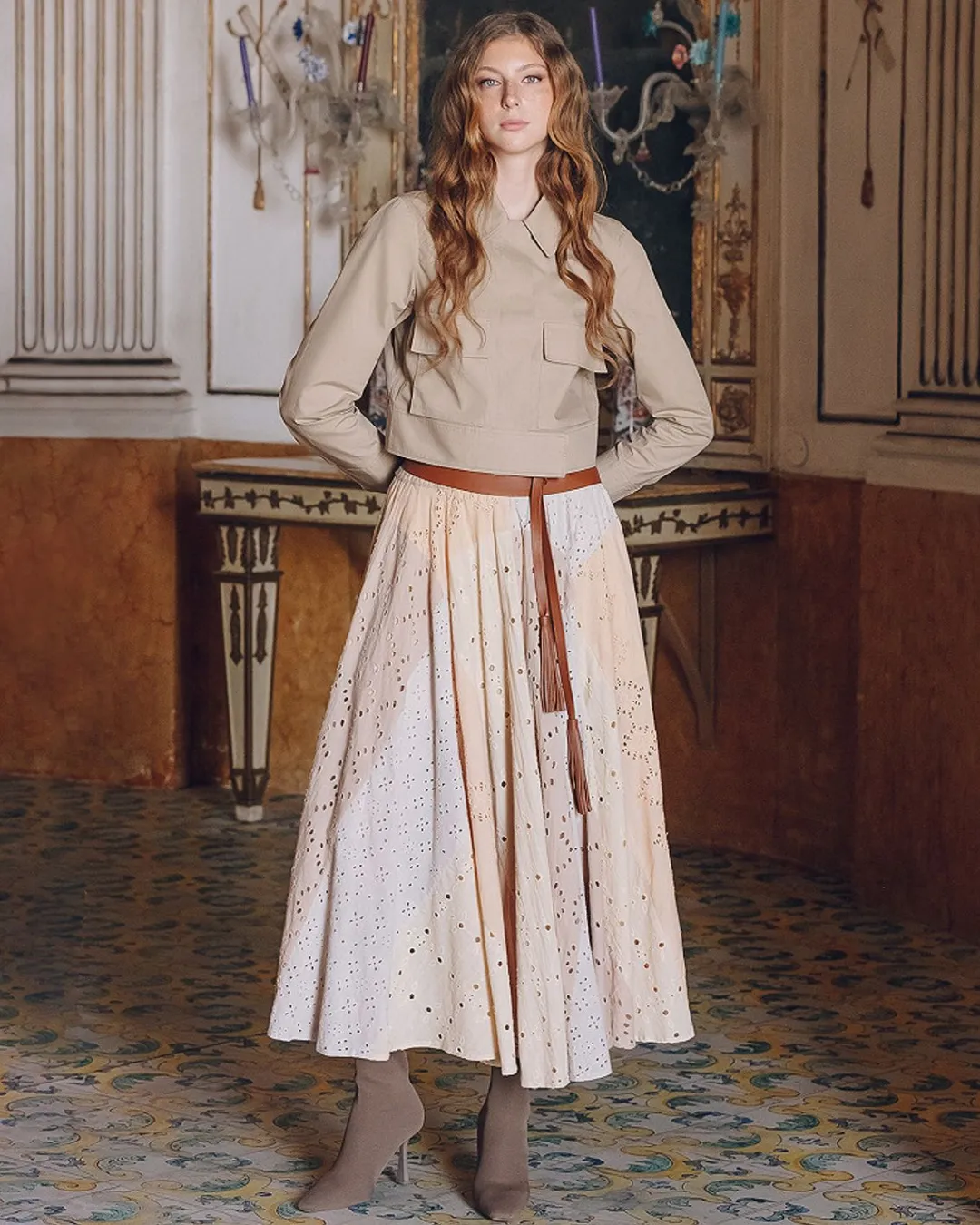 Robes & Jupes>Mes Demoiselles Paris Jupe Pallas Multicolore