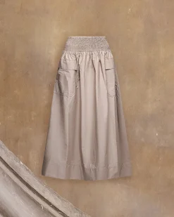 Robes & Jupes>Mes Demoiselles Paris Jupe Pelambre Sable