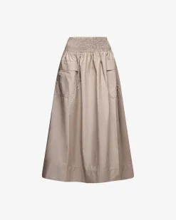 Robes & Jupes>Mes Demoiselles Paris Jupe Pelambre Sable