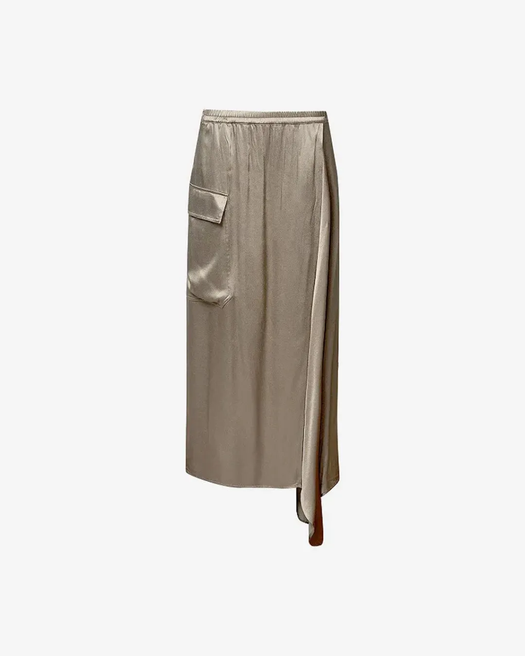Robes & Jupes>Mes Demoiselles Paris Jupe Soline Kaki