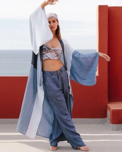 Kimonos & Ponchos>Mes Demoiselles Paris Kimono Diva Denim