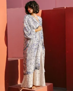 Kimonos & Ponchos>Mes Demoiselles Paris Kimono Dyonisos Bleu