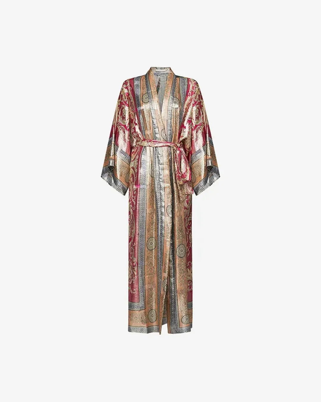Kimonos & Ponchos>Mes Demoiselles Paris Kimono Reggio Imprime Rose