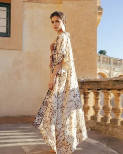 Kimonos & Ponchos>Mes Demoiselles Paris Kimono Sonada Beige