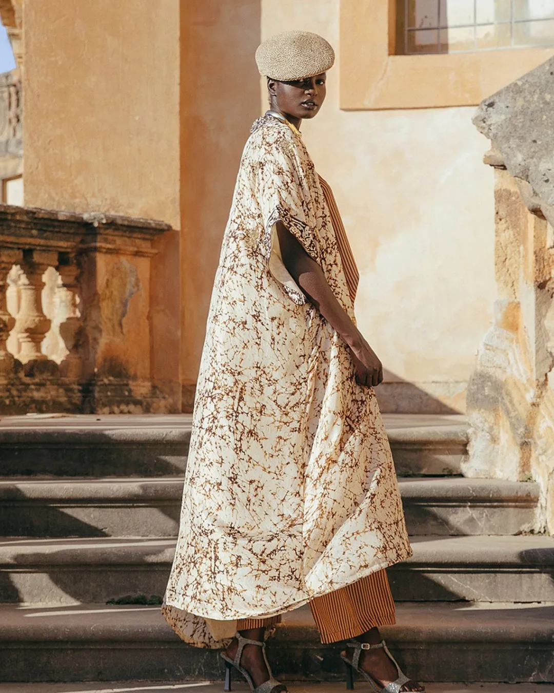 Kimonos & Ponchos>Mes Demoiselles Paris Kimono Sonada Beige