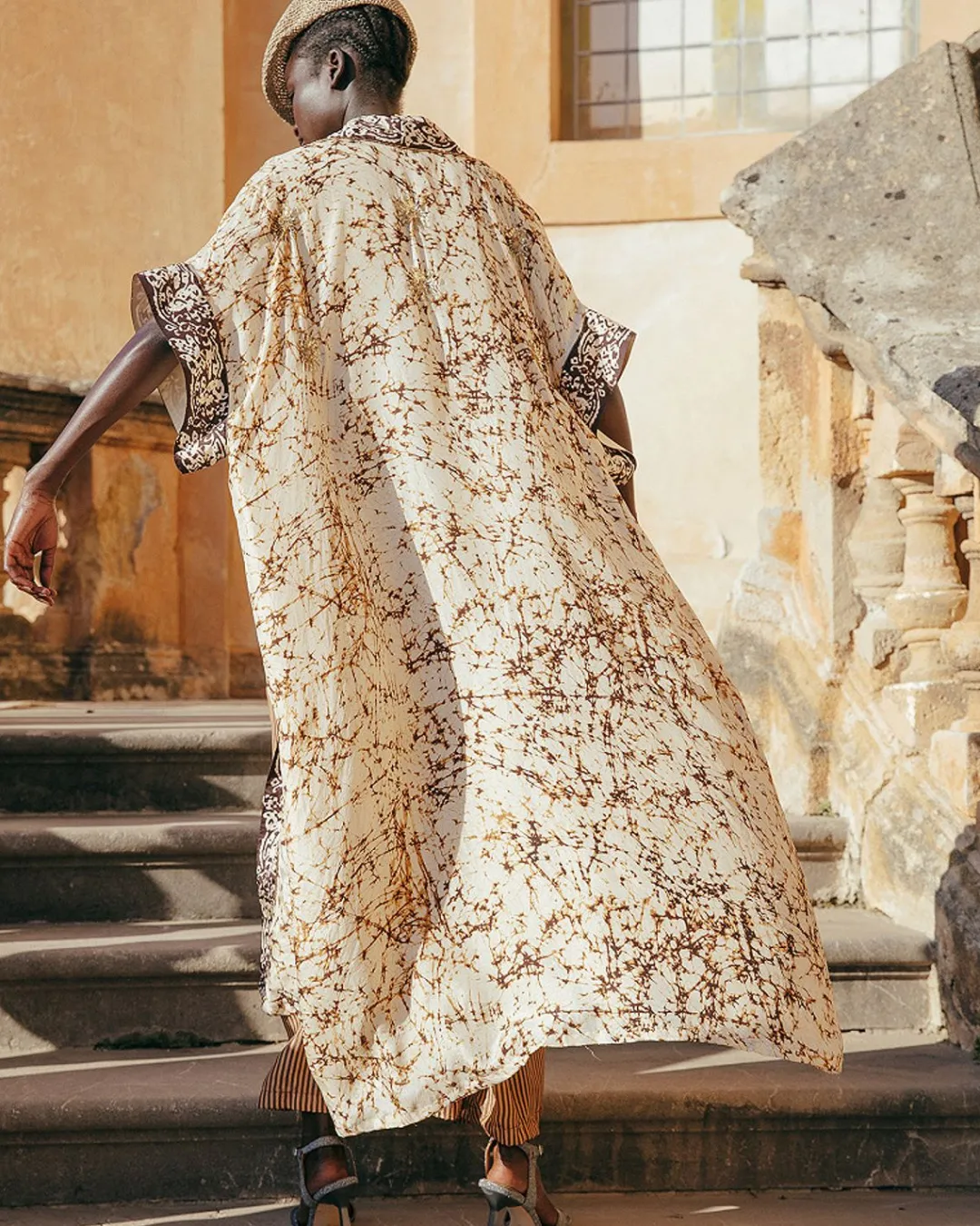Kimonos & Ponchos>Mes Demoiselles Paris Kimono Sonada Beige