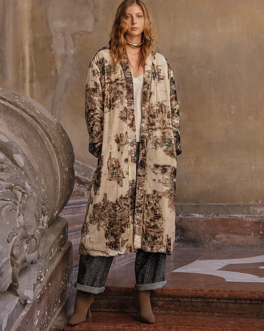 Manteaux & Vestes>Mes Demoiselles Paris Manteau Arem Kaki