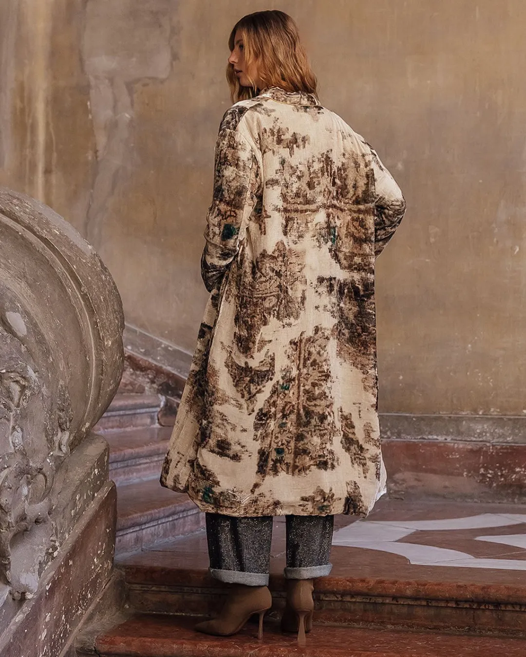 Manteaux & Vestes>Mes Demoiselles Paris Manteau Arem Kaki