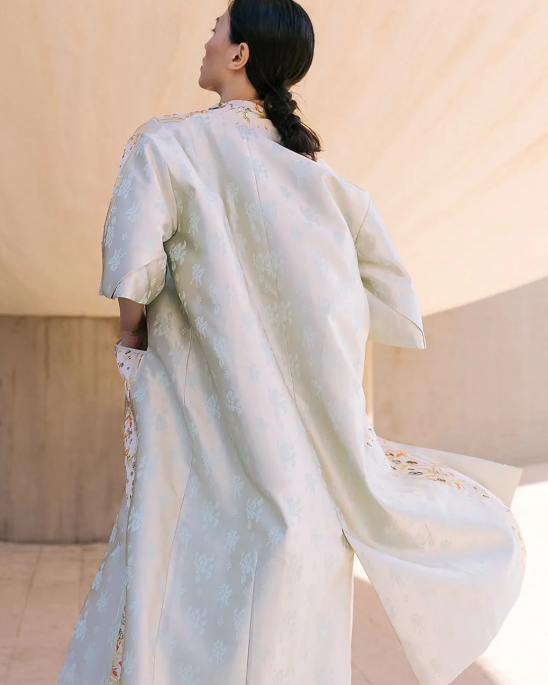 Manteaux & Vestes>Mes Demoiselles Paris Manteau Zoflower Mutico Fleuri