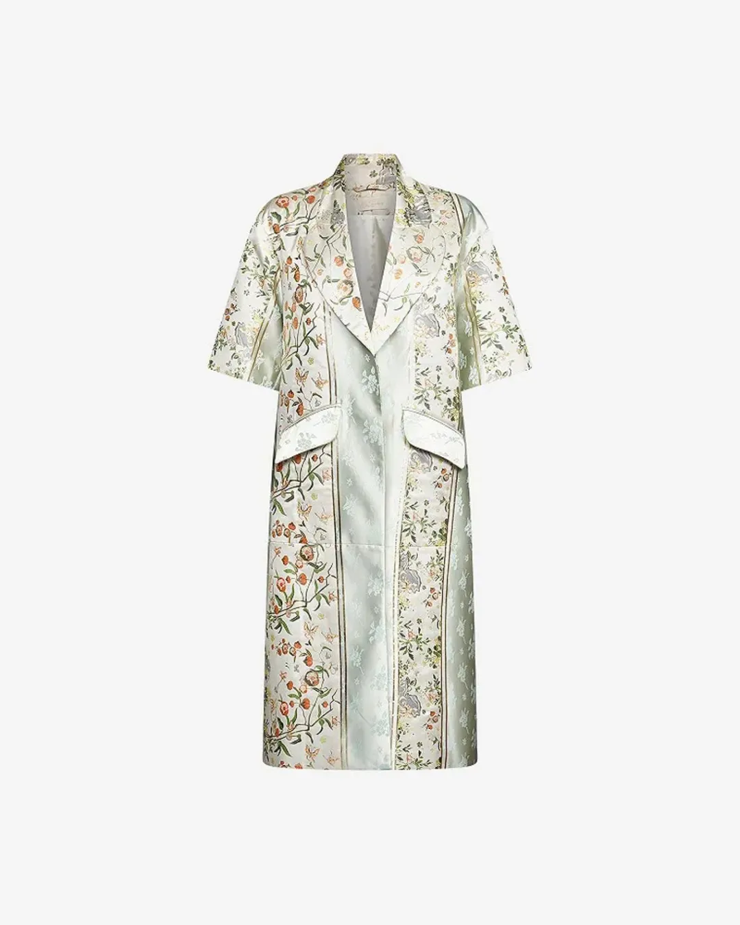 Manteaux & Vestes>Mes Demoiselles Paris Manteau Zoflower Mutico Fleuri