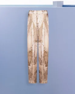 Pantalons>Mes Demoiselles Paris Pantalon Calyn Bois Texture