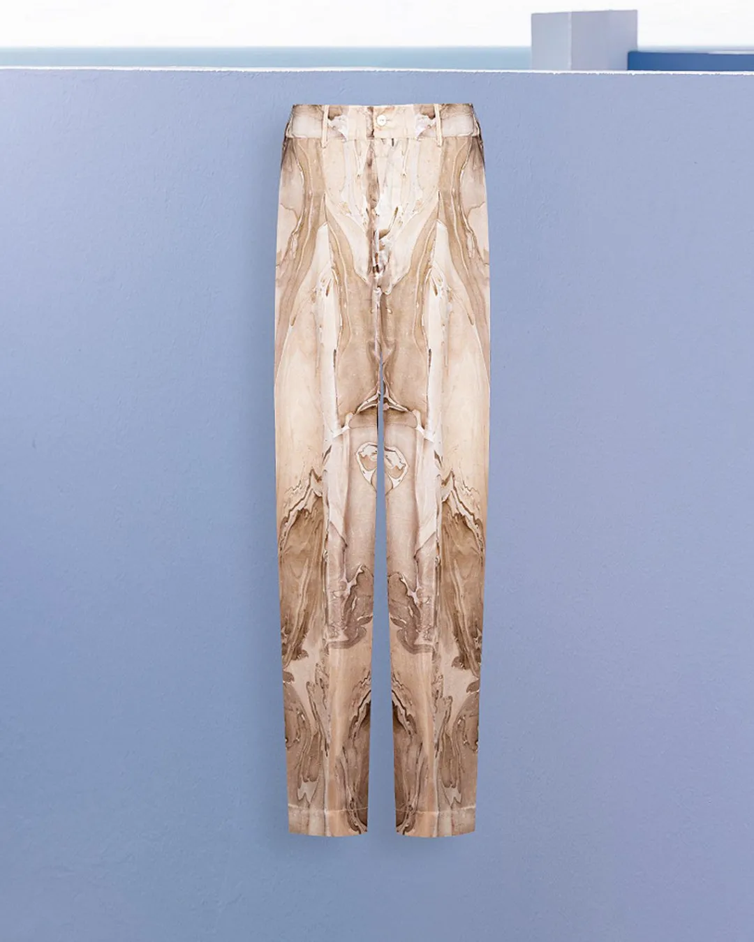 Pantalons>Mes Demoiselles Paris Pantalon Calyn Bois Texture