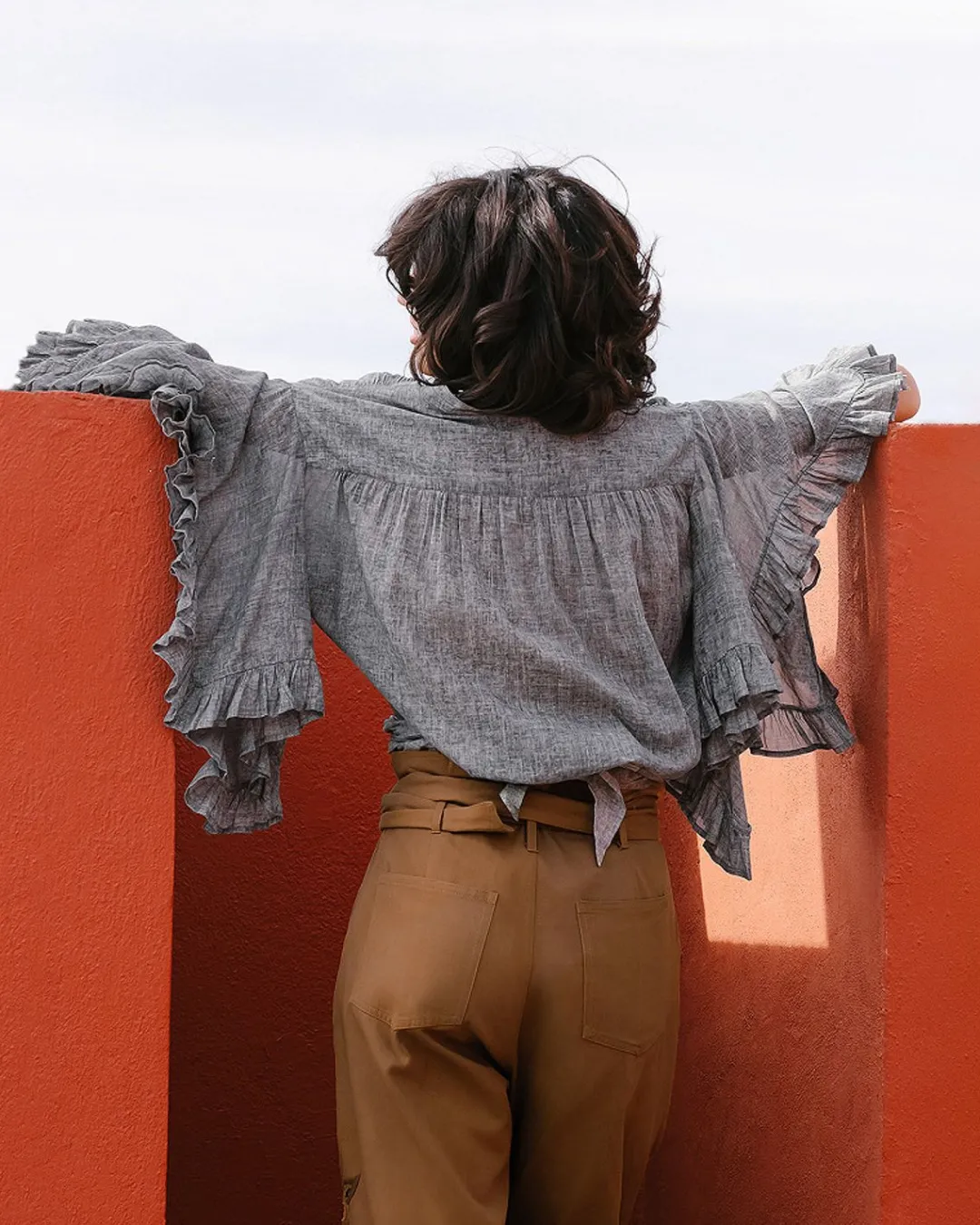 Pantalons>Mes Demoiselles Paris Pantalon Dalma Olive