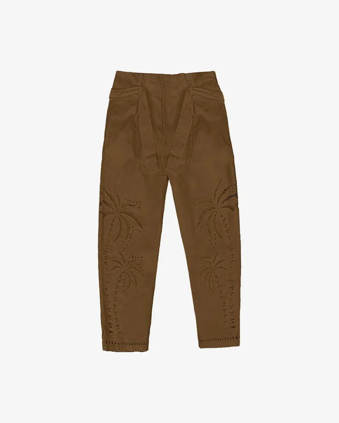 Pantalons>Mes Demoiselles Paris Pantalon Dalma Olive