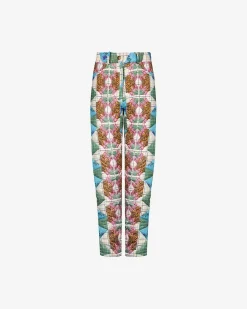 Pantalons>Mes Demoiselles Paris Pantalon Fitto Multicolore