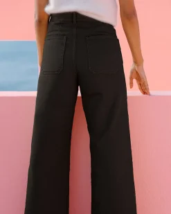 Pantalons>Mes Demoiselles Paris Pantalon Grace Noir