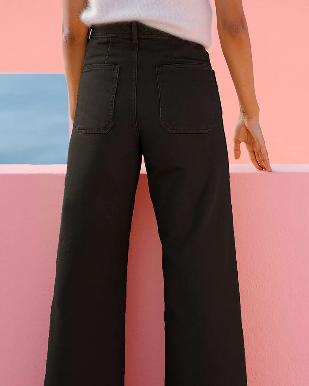 Pantalons>Mes Demoiselles Paris Pantalon Grace Noir