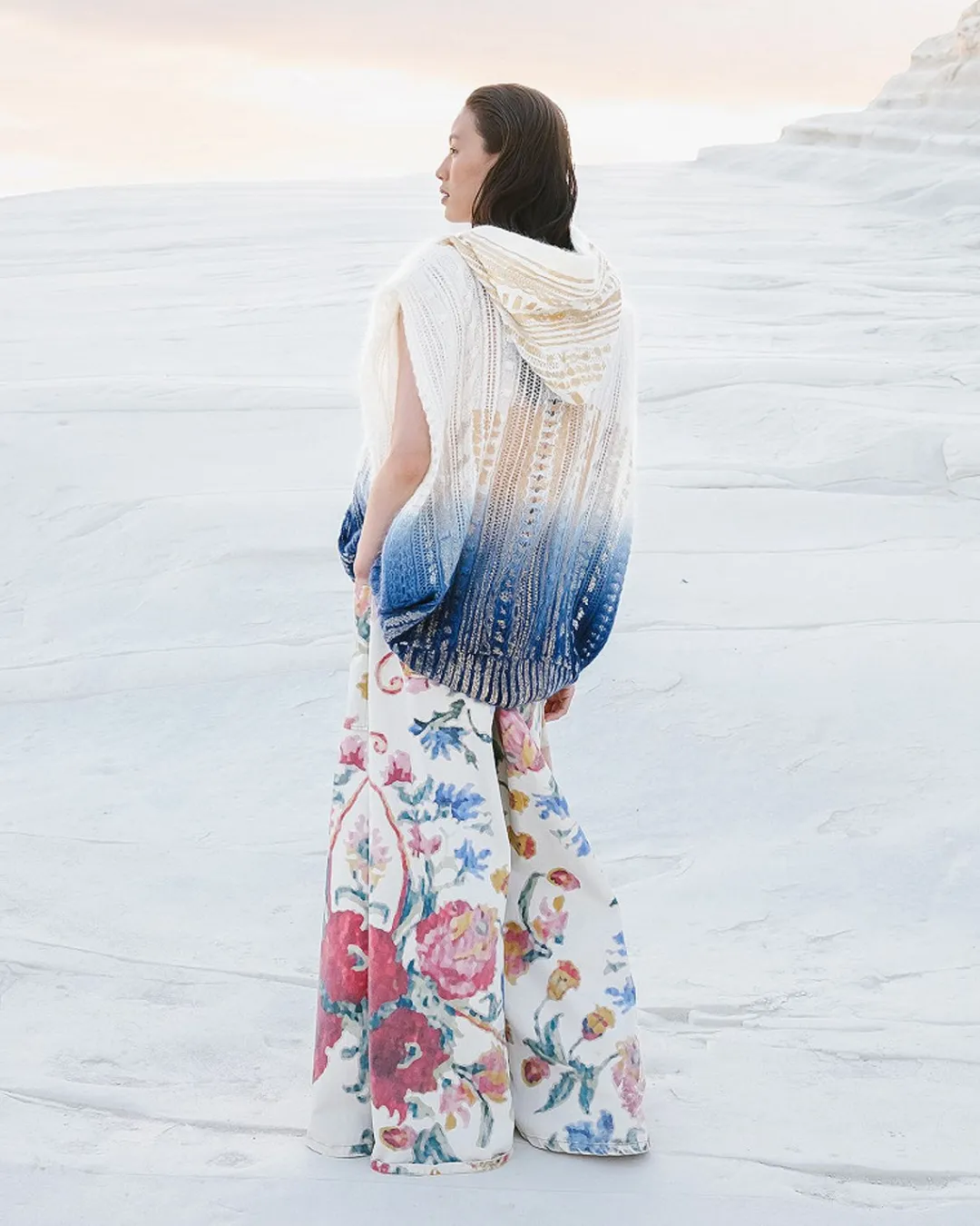 Pantalons>Mes Demoiselles Paris Pantalon Jopa Imprime Fleuri