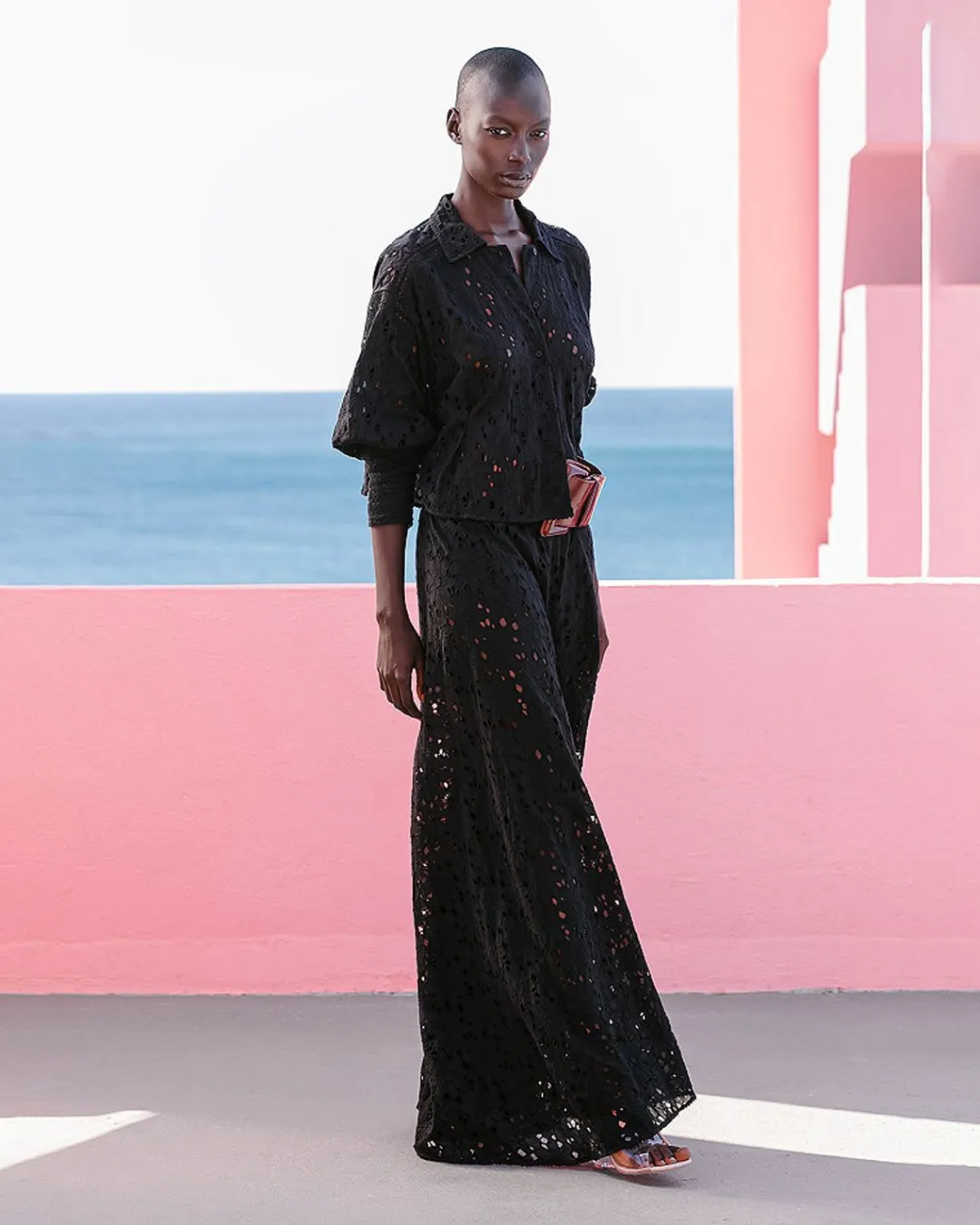 Pantalons>Mes Demoiselles Paris Pantalon Larson Noir