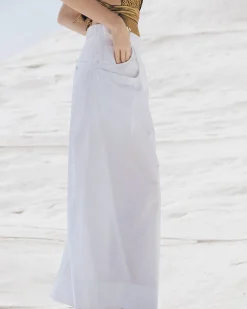 Pantalons>Mes Demoiselles Paris Pantalon Paline Blanc