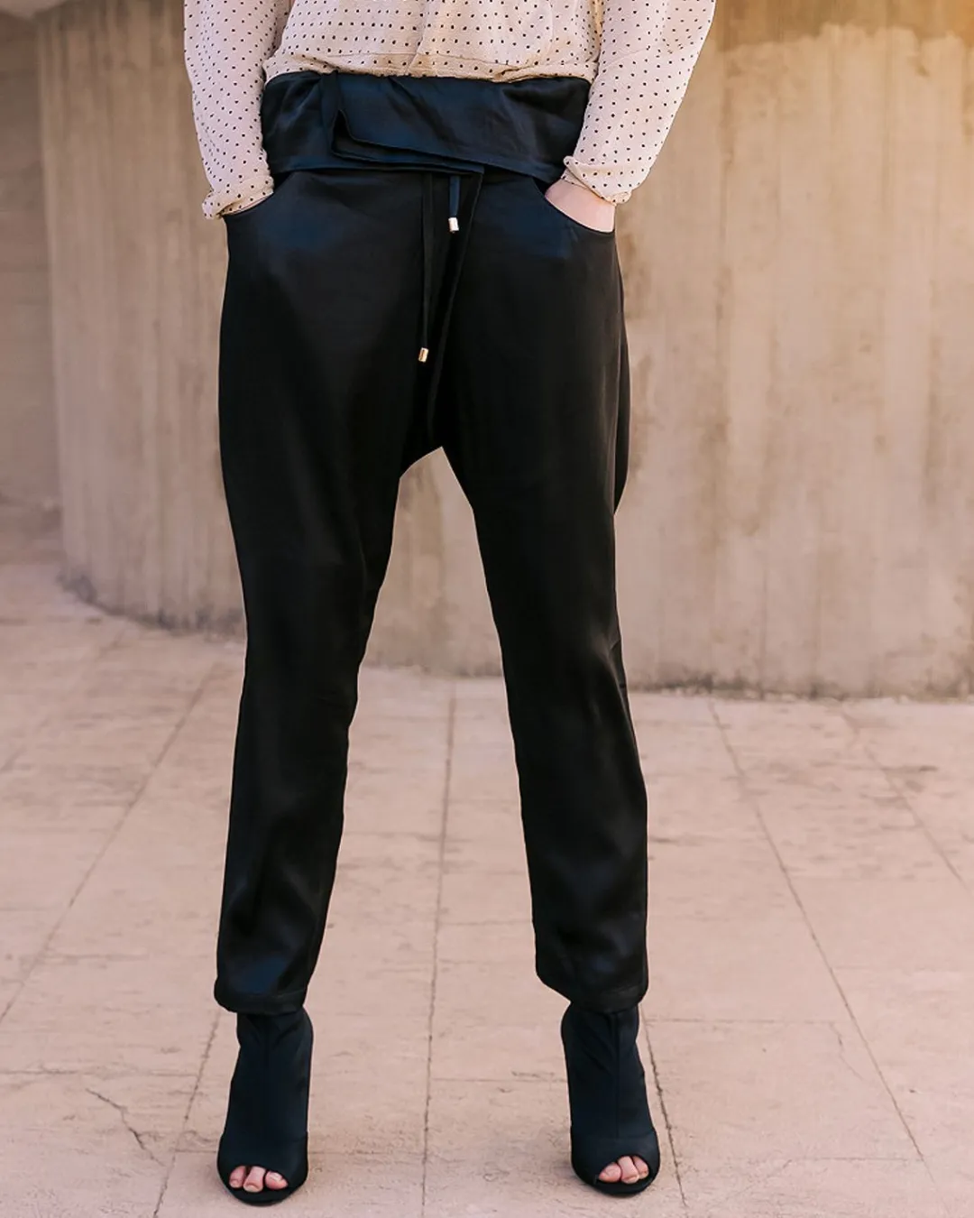 Pantalons>Mes Demoiselles Paris Pantalon Salsa Noir