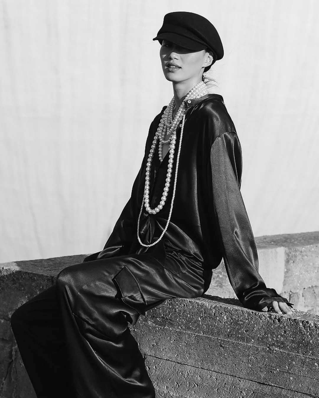 Pantalons>Mes Demoiselles Paris Pantalon Silma Noir
