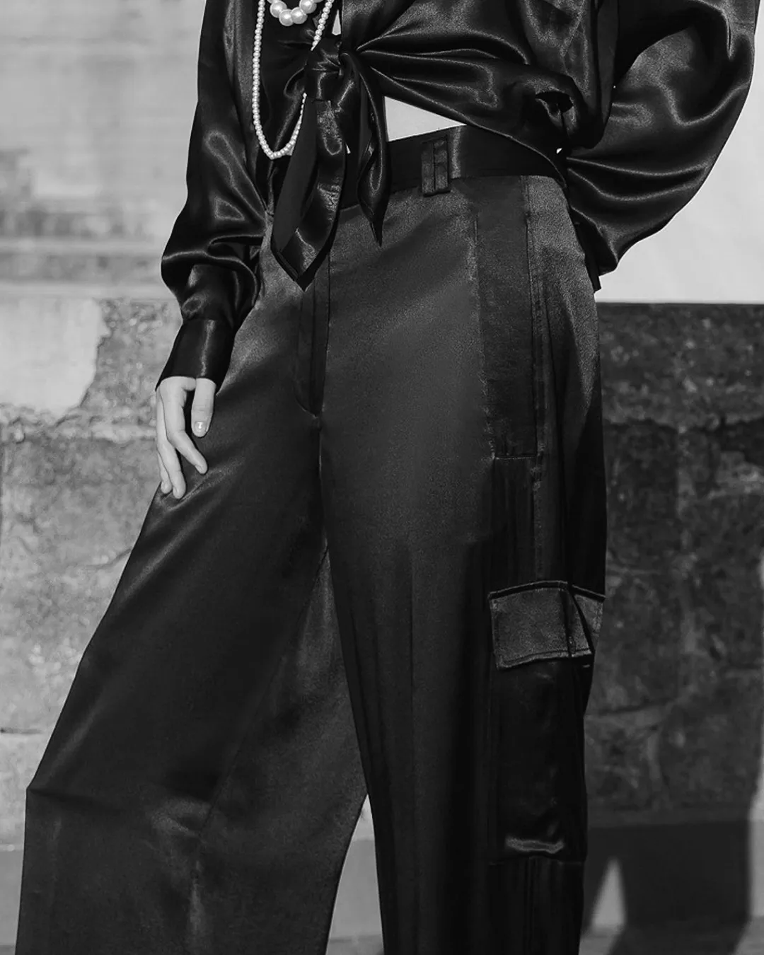 Pantalons>Mes Demoiselles Paris Pantalon Silma Noir